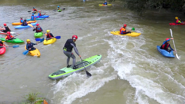 Video Schnupperpaddeln am Steindamm 2023